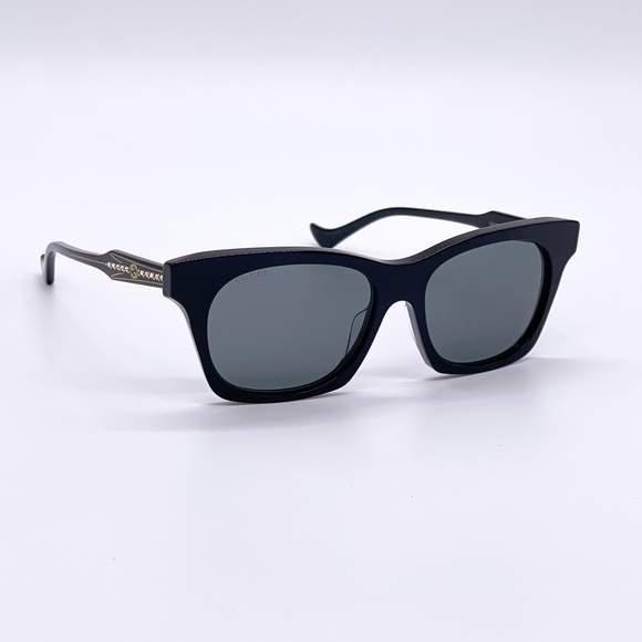 NEW GUCCI WOMEN BLACK SUNGLASSES - Picture 5 of 11